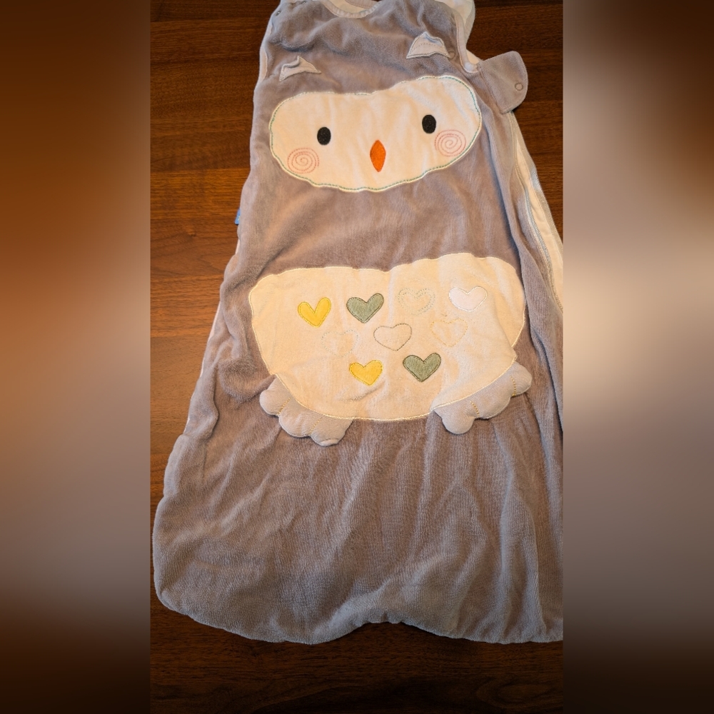 Adorable Owl Kids Pajamas - Gray and White